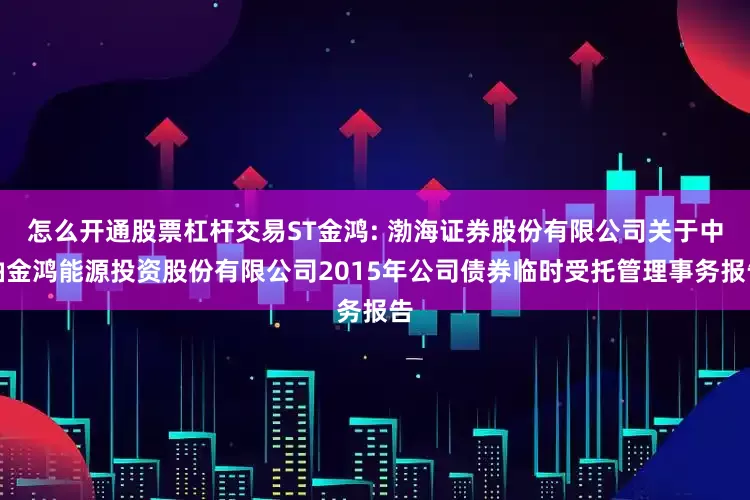 怎么开通股票杠杆交易ST金鸿: 渤海证券股份有限公司关于中油金鸿能源投资股份有限公司2015年公司债券临时受托管理事务报告